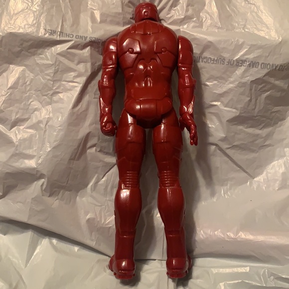 Iron man toy slightly worn on gold of head - Picture 2 of 3